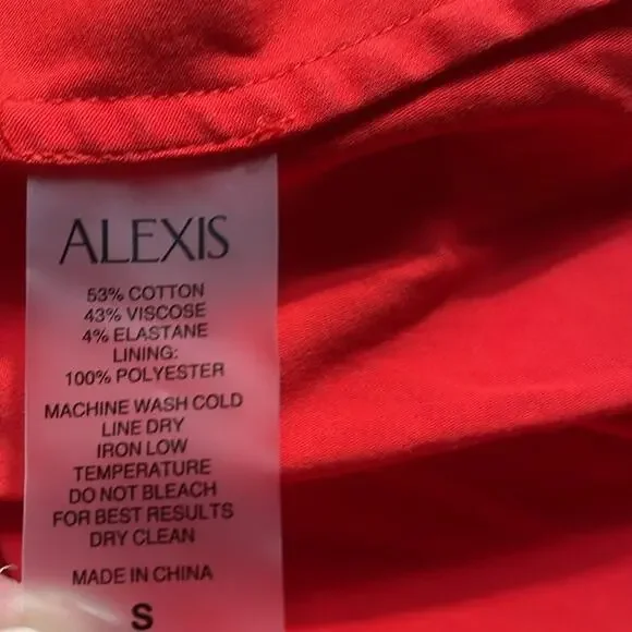 ALEXIS Shae Smocked-waist Dress Poppy - Picture 11 of 13